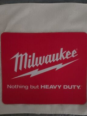 Red Milwaukee Mouse Pad Accessory